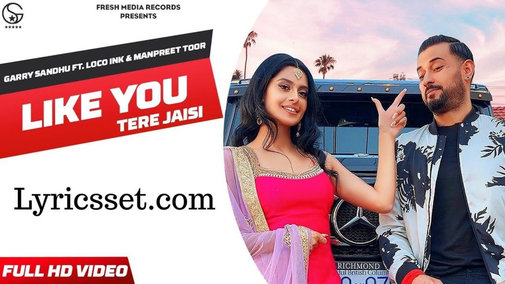Like U (Tere Jaisi) Lyrics