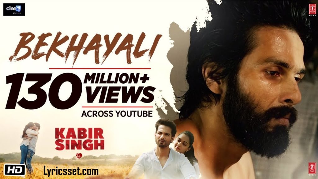 Raatein degi bata lyrics Bekhayali Full Song Lyrics Kabir Singh