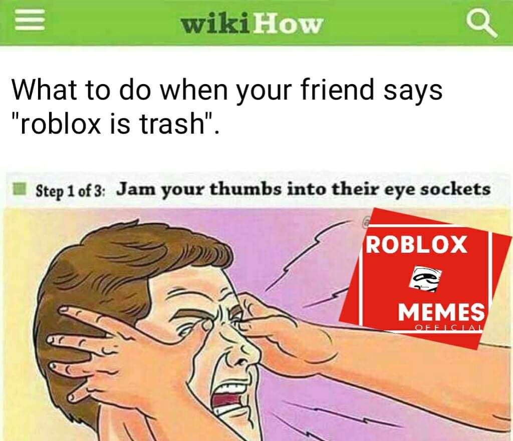 Roblox meme