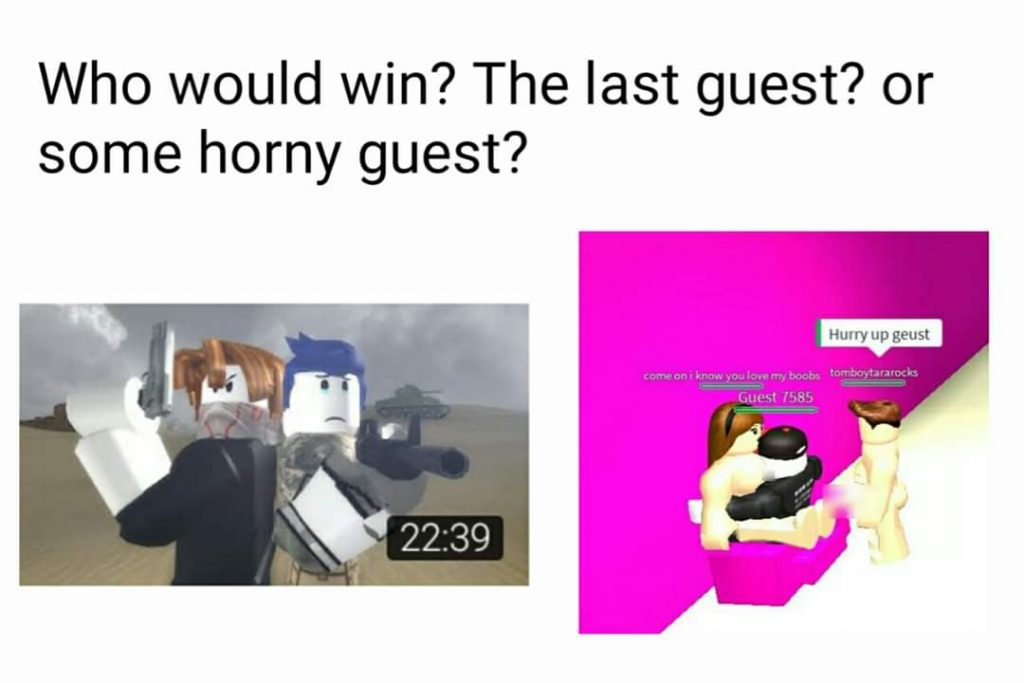 Roblox meme